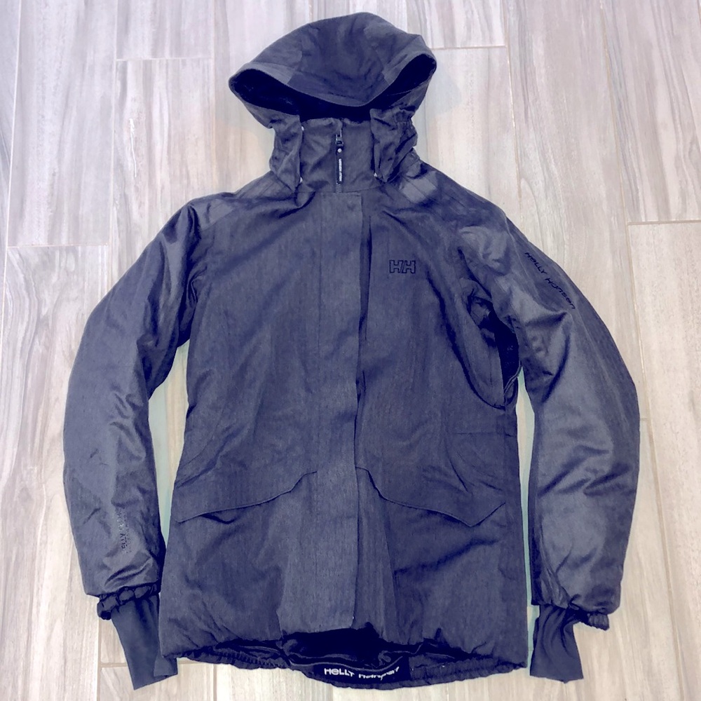 Helly Hansen | double collar grey winter coat